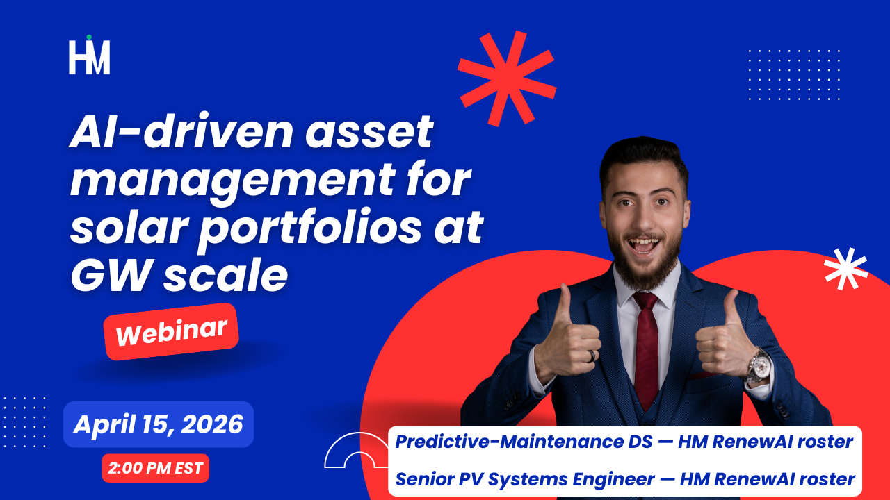 AI-driven asset management for solar portfolios at GW scale